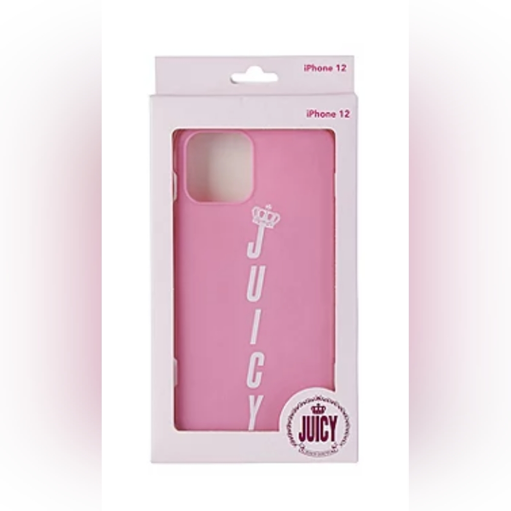 🆕️JUICY COUTURE IPHONE 12 PREMIUM SILICONE COVER 🩷